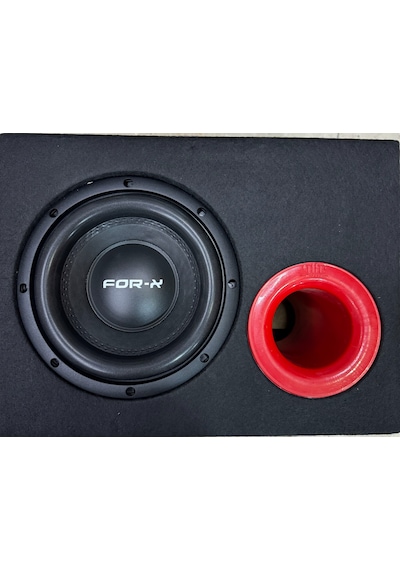 For-x Xw-2020s4 20cm 600wat Kabinli Bass Tek Bobin 29cm Boy 40cm En