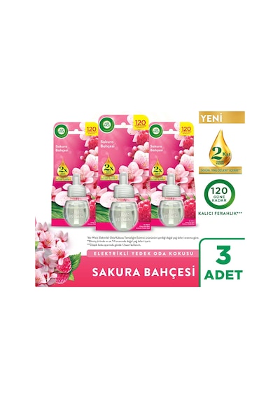 Air Wick Elektrikli Oda Kokusu Yedek Şişe Sakura Bahçesi 3x19 Ml