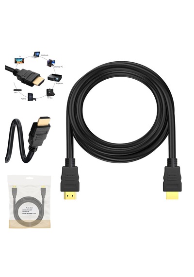 Poke Hdmi Kablo 1.4v 4k Gold 3mt Pk-6859