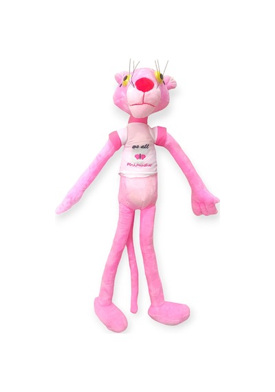 Büyük Boy Pembe Panter Peluş Oyuncak Kaliteli İthal 55 Cm. Pembe