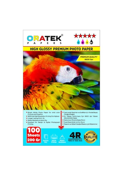 Epson Yazıcılar İçin Evertday Premium Parlak 10 x 15 CM Fotoğraf Kağıdı 200 G 100 Adet