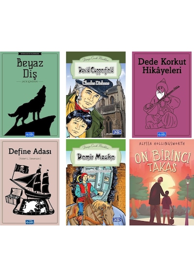 On Birinci Takas Beyaz Balina Yayınları Alyssa Hollingsworth 6 Kitap Set
