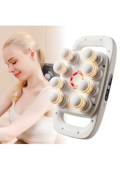 Powermaster Pm-29678 Multi-foksiyonel 8 Başlıklı Profesyonel Derin Doku Masaj Aleti
