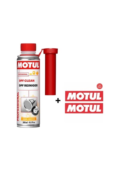 Dpf Dizel Partekül Temizleyici 300ml & 2 Li Motul Sticker