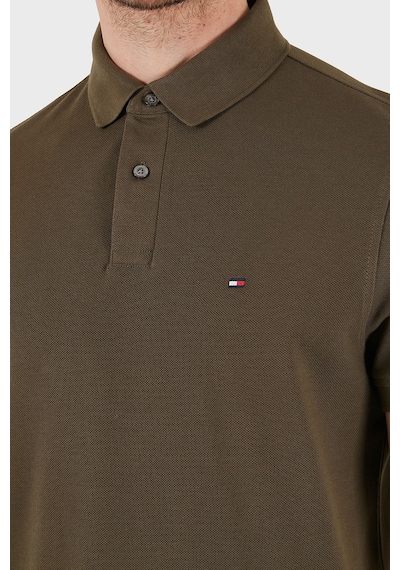 Tommy Hilfiger Erkek Polo Yaka T Shirt Mw0mw17770 Rbn Koyu Haki Koyu Haki