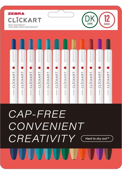 Zebra Clıckart Market Pen Dk 12 Lı Set