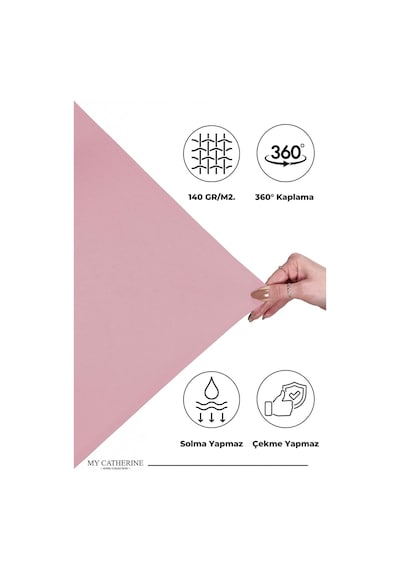 Lastikli & Hipoalerjenik Çarşaf%100 Pamuk Penye Kumaş Pembe 140x200, Luxcarsaf Çok Renkli
