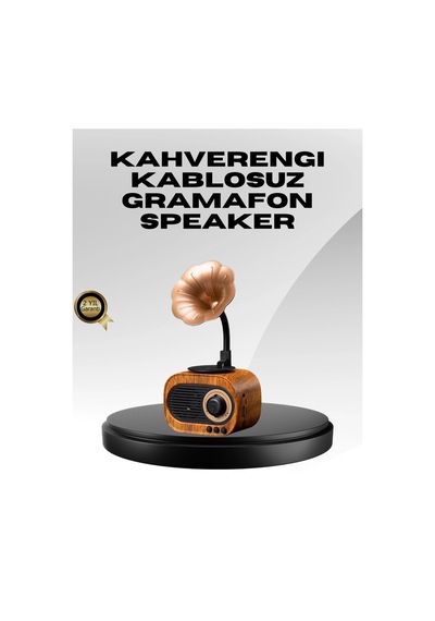 Kablosuz Retro Radyo Hoparlör 5w Güçlü Ses Usb Hafıza Kart Destekli