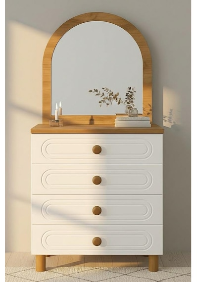 Şifonyer Aynalı Mdf Beyaz Lake 4 Çekmeceli Suntalam Gövde Modern Şifonyer Makyaj Masası Konsol Dolap Beyaz Şifonyer Aynalı Mdf Beyaz Lake 4 Çekmeceli Suntalam Gövde Modern Şifonyer Makyaj Masası Konsol Dolap Beyaz