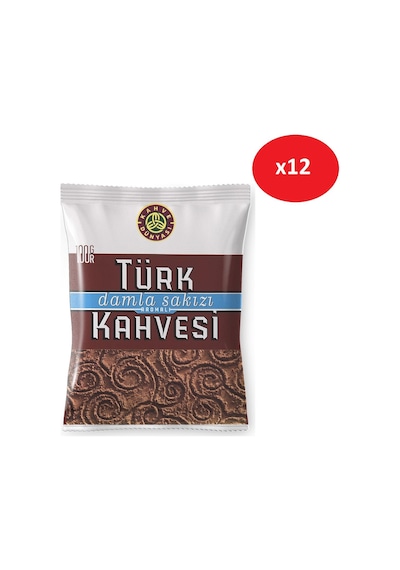 Kahve Dünyası Damla Sakızlı Türk Kahvesi 100g 12'li Paket