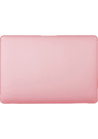 Ally Apple Uyumlu MacBook Pro 13 2020 A2251 A2289 A1706-A1708-A1989-A2159 Kristal Kapak Koruma Kılıf Pembe