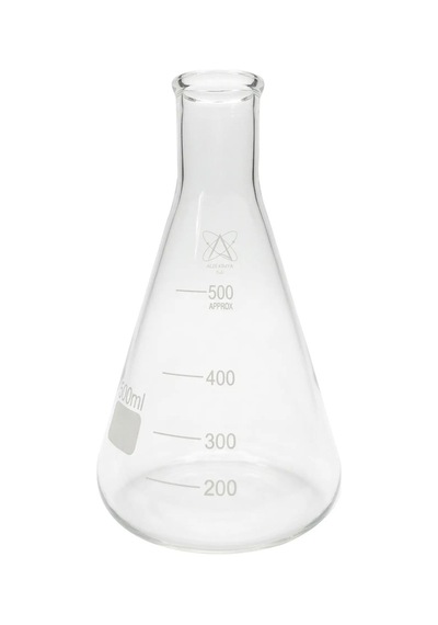 Cam Erlen Dereceli Laboratuvar Çalışmaları İçin Uygun - 500 Ml