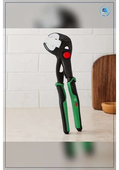 Papağan Pense 250 Mm 0 İle 46 Açıklık Ergonomik Yumuşak Sap Krom