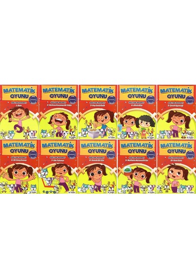 1. Sınıf Okumayı Sevdiren Renkli Resimli Hikayeler 6 - 10 Kitap