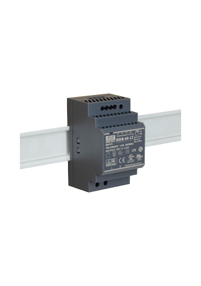 Meanwell Hdr-60-12 ,110v..220vac 12vdc/4.5a Güç Kaynağı