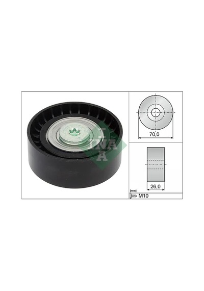 V Kayış Gergi Rulmanı - Fiat Ulysse - Sch-ina-532043410