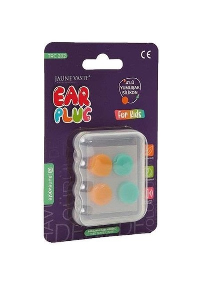Ear Plug Kids 4 Lü Yumuşak Silikon