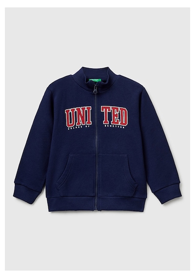 Benetton Erkek Bebek Sweatshırt Lacivert