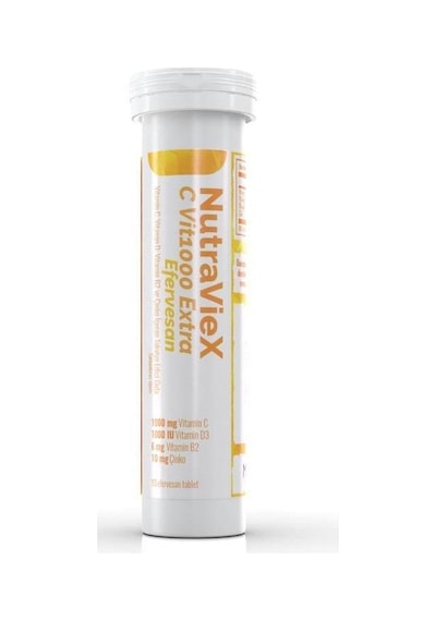 Nutraviex C Vitamin 1000mg Extra 15 Efervesan Tablet