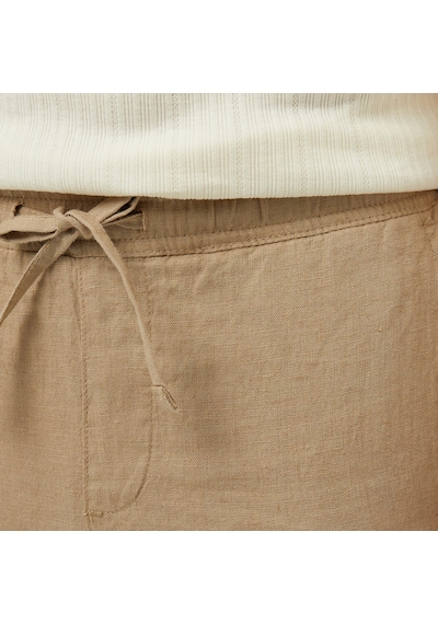 Nautica Erkek Bej Jogger Keten Pantolon Düz P55116t Bej