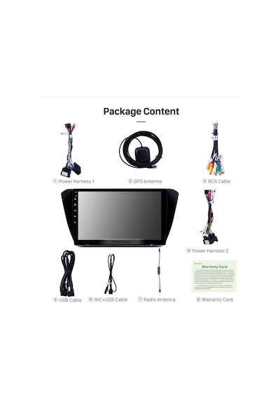 Skoda Superb 2015+ Multimedya Navigasyon Usb Kamera Carplayer 6 Ram