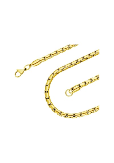 Brezza Lusso Jewelry Erkek Çelik Kolye Yılan Snake Sırtı Model Yuvarlak