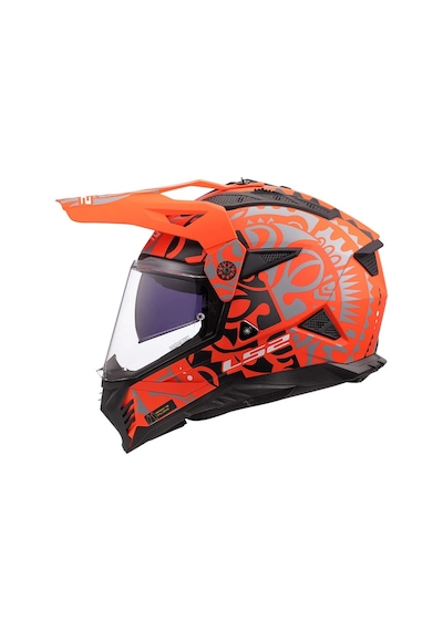 Ls2 Pıoneer 2 Rangı Mat Turuncu Kask Mat Turuncu