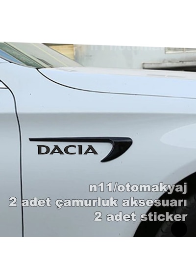 Dacia Lodgy Çamurluk Kapı Uyumlu Aksesuar Ve Markalı Sticker