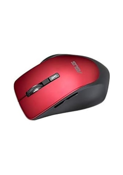 Asus Wt425 Kablosuz Optik Sessiz Tıklama Özellikli Kırmızı Mouse
