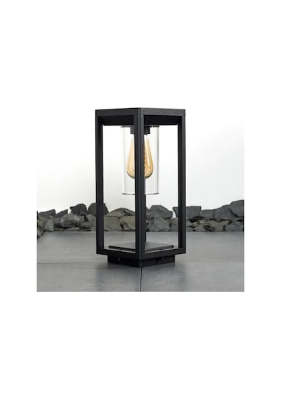 Forlife 60 Watt Rustik Tasarımlı Solar Alüminyum Bollard Aydınlatma Armatürü Fl-3304