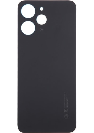 Cbtx Xiaomi Redmi 12 4g Cam Malzeme Pil Arka Kapağı Uyumlu Siyah