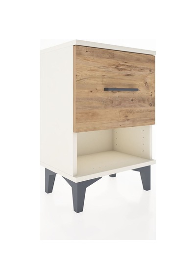 Arges Komodin Tek Çekmeceli 44x30x64 Aytaşı-çam Aytaşı