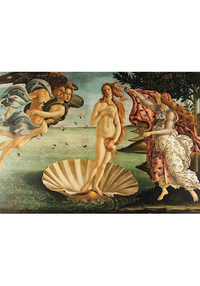 Art Puzzle Venüs'ün Doğuşu, Sandro Botticelli 2000 Parça Puzzle