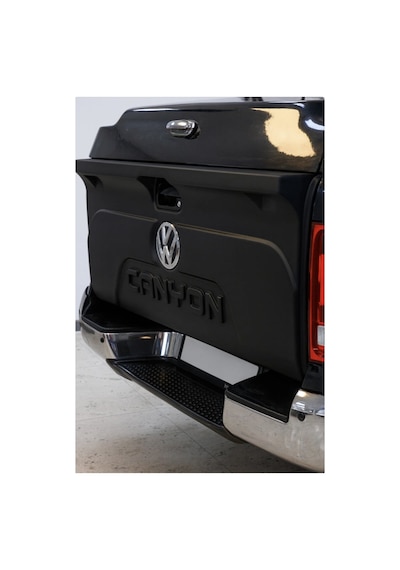 Volkswagen Amarok 2010-2016 Canyon Yazılı Bagaj Kaplama Mat Siyah Arka Kapak Koruma