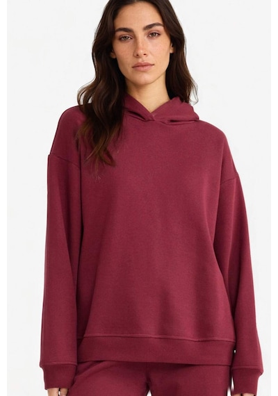 Defacto Relax Fit Kapüşonlu Basic Düz Kalın Sweatshirt D9935ax25wnbr115 Bordo Defacto Relax Fit Kapüşonlu Basic Düz Kalın Sweatshirt D9935ax25wnbr115 Bordo