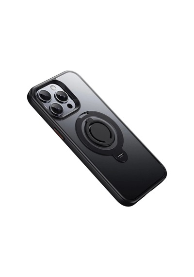 İphone 15 Pro Max Avatar 360 Dönen Magsafe Kapak - Siyah