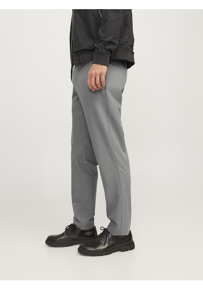 Jack & Jones Erkek Tapered Fit Chino Pantalon - Tace - 12260908 Grey Melange