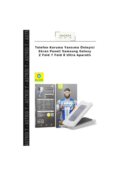 Telefon Koruma Yansıma Önleyici Ekran Paneli Samsung Galaxy Uyumlu  Z Fold 7 Fold 8 Ultra Aparatlı