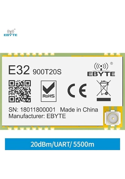 E32-900t20s-v8 , 868mhz Lora Haberleşme Modulü