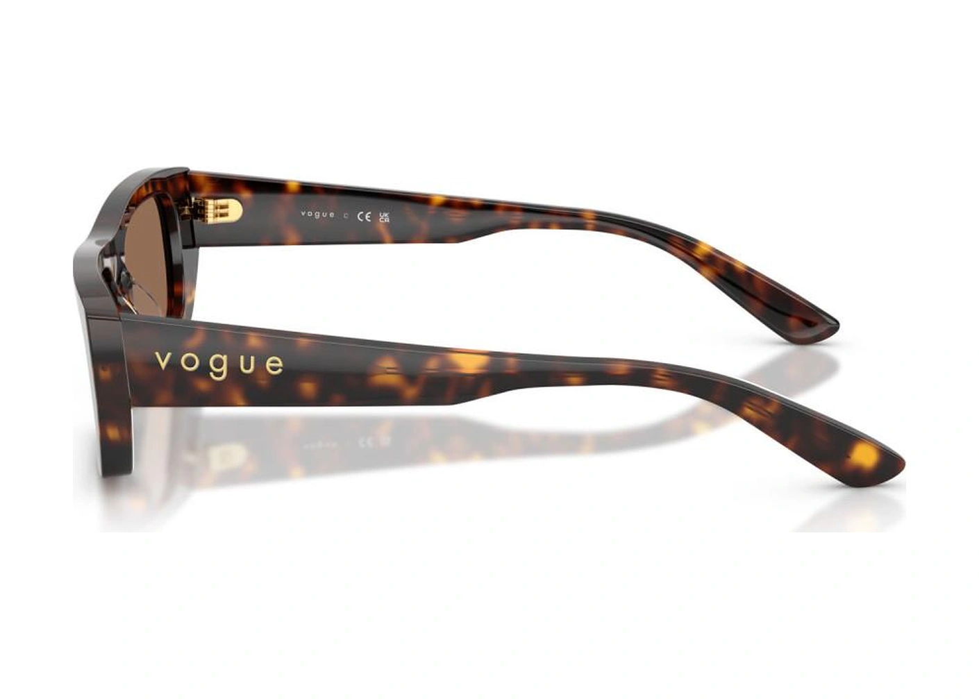 5657su W65673 53 Vogue Kadın Güneş Gözlüğü Kahverengi