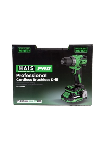 Hais Pro Profesyonel Vidalama Matkap Rb-db2101 21 V 2.0 Ah Çift Akülü