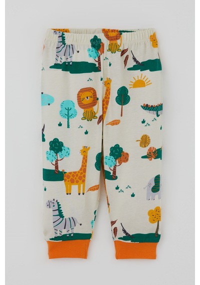 Breeze Erkek Bebek Pijama Takımı Safari Temalı Sevimli Hayvancıklar Desenli Önden Çıtçıtlı 4 Ay-1 Yaş, Sarı Breeze Erkek Bebek Pijama Takımı Safari Temalı Sevimli Hayvancıklar Desenli Önden Çıtçıtlı 4 Ay-1 Yaş, Sarı