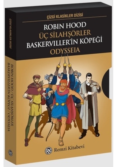 Çizgi Klasikler Dizisi 4 Kitap Kutulu