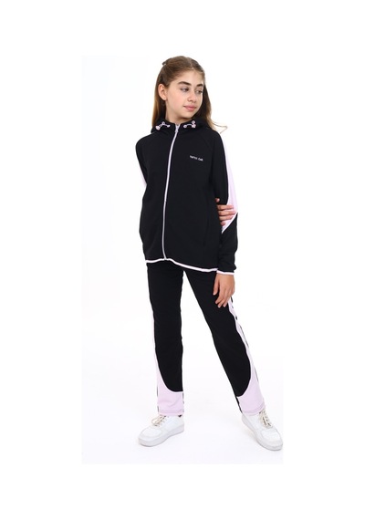 Toontoy Kids Toontoy Kız Çocuk Reglan Kol Tnty Coll Baskılı Eşofman Takım Siyah Toontoy Kids Toontoy Kız Çocuk Reglan Kol Tnty Coll Baskılı Eşofman Takım Siyah