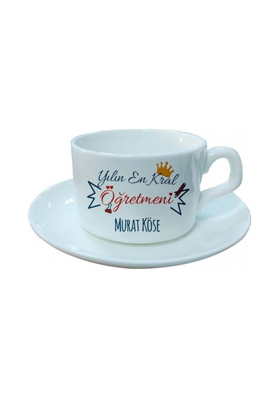 Kişiye Özel Öğretmenler Günü Baskılı Fincan Hk2338