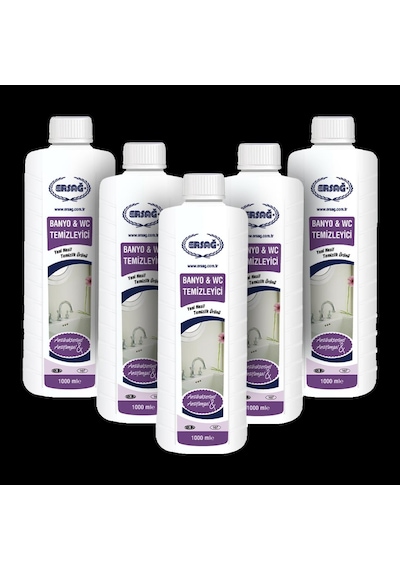 Ersağ Banyo Wc Temizleyici & Antifungal 5'li Paket 5'li Set