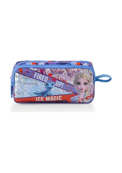 Frozen Temalı Kalemlik, Renkli Ve Eğlenceli Tasarım 165-Koyu Yeşil
