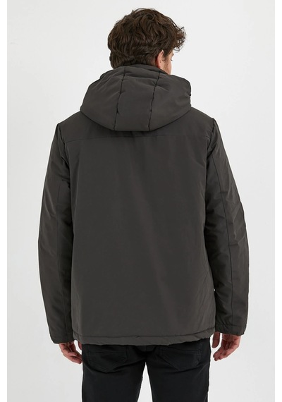 Erkek H Winter Jacket M - Antrasit Siyah