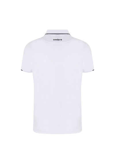 Beşiktaş Orijinal Lisanslı Polo Yaka Beyaz T-shirt Beyaz