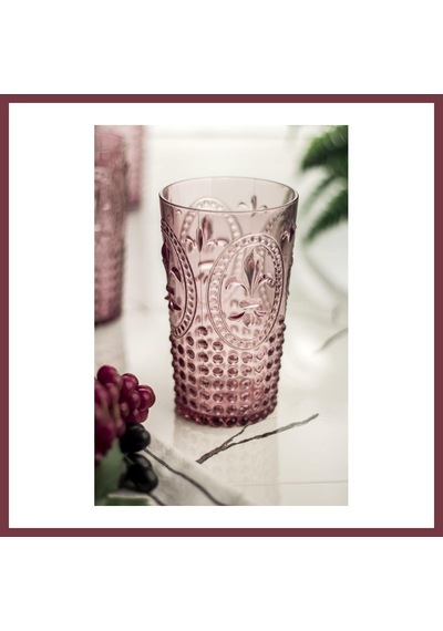 Storeşahin Akrilik Mürdüm Tekli Uzun Bardak & Su Meşrubat Bardağı 750 Ml Büyük Boy & Cam Değildir Shn0720
